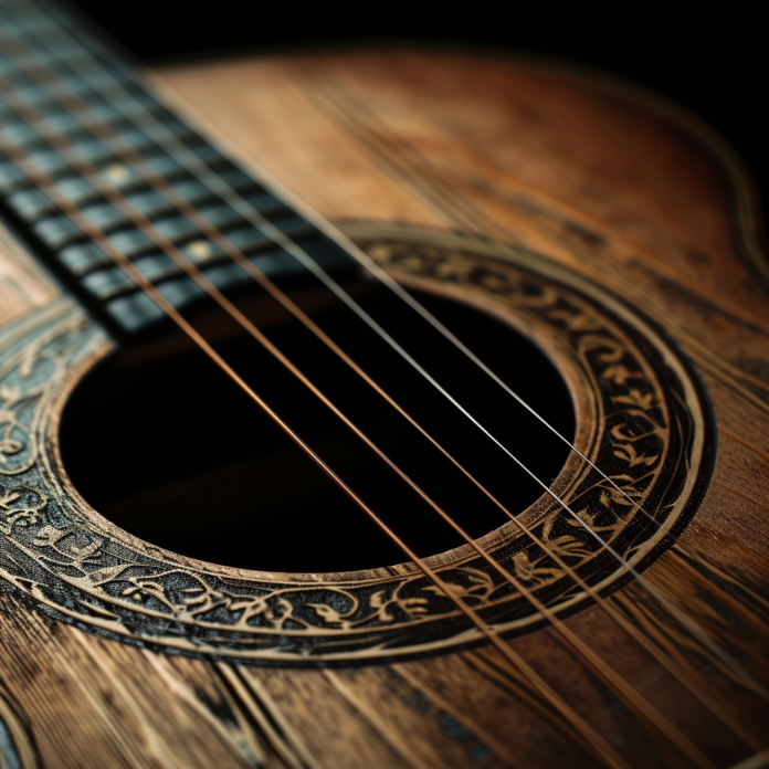 Vieille guitare classique
