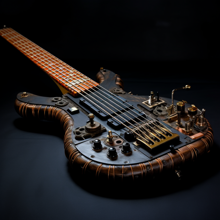 Cordes sur une guitares spéciales