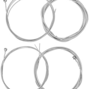 Cordes de Guitare Basse en Nickel Cordes de Guitare Basse électrique, Jeu de 4 Cordes - 1 mm 1,4 mm 2 mm 2,5 mm Cordes de Basse Acoustique Corde de Basse électrique