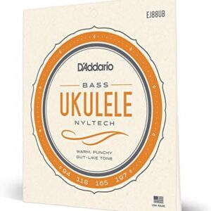 D'Addario EJ88UB Cordes pour Ukulele Basse Nyltech