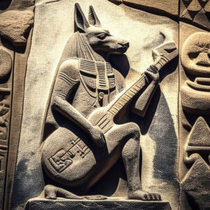 Guitare et Egypte ancienne