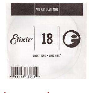 Elixir .018 Plain Steel - Cordes de guitare en promo 🎸