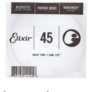 Elixir .045 Western Guitar - Cordes de guitare en promo 🎸