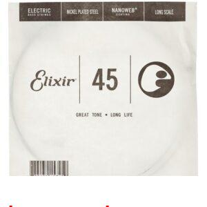Elixir .045 El. Bass Single String - Cordes de guitare en promo 🎸