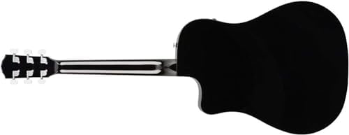 Fender CD-60SCE Dreadnought Guitare Acoustique Electro, Noir – Image 2