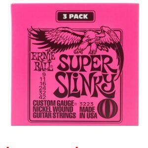 Ernie Ball 3223 3 Pack - Cordes de guitare en promo 🎸