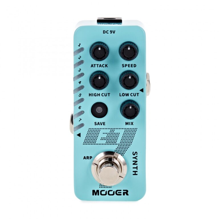 Mooer Audio E7 Synth Micro Pedal : Pédale de Synthétiseur Compacte pour Sons Innovants
