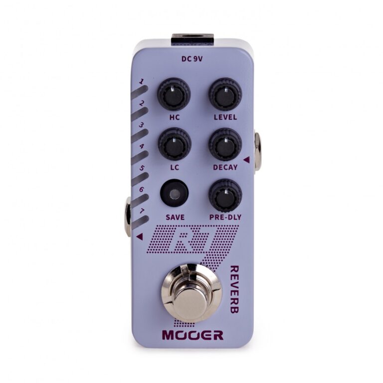Mooer Audio R7 Reverb Micro Pedal : L&rsquo;Essentiel de la Réverbération Compacte pour Musiciens
