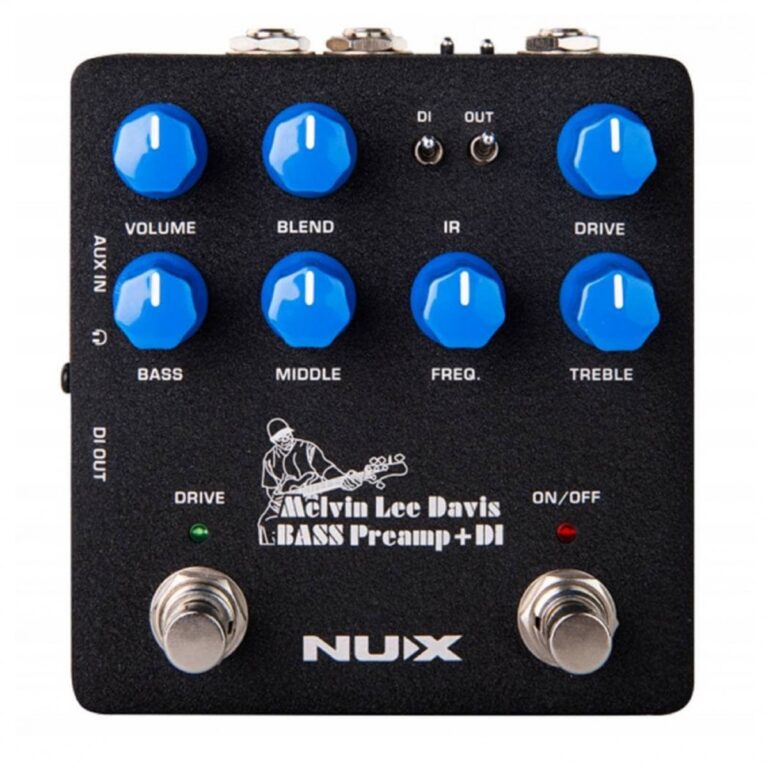 Préampli Basse NUX NBP-5 Melvin Lee Davis – État Près Neuf